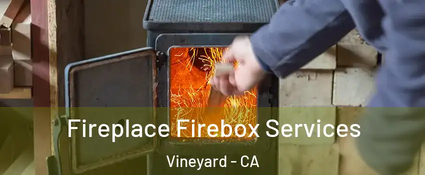  Fireplace Firebox Services Vineyard - CA