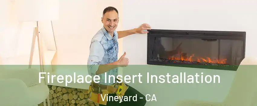  Fireplace Insert Installation Vineyard - CA