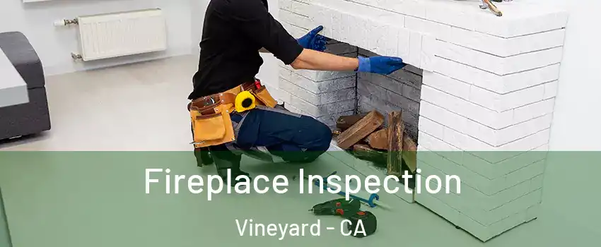  Fireplace Inspection Vineyard - CA