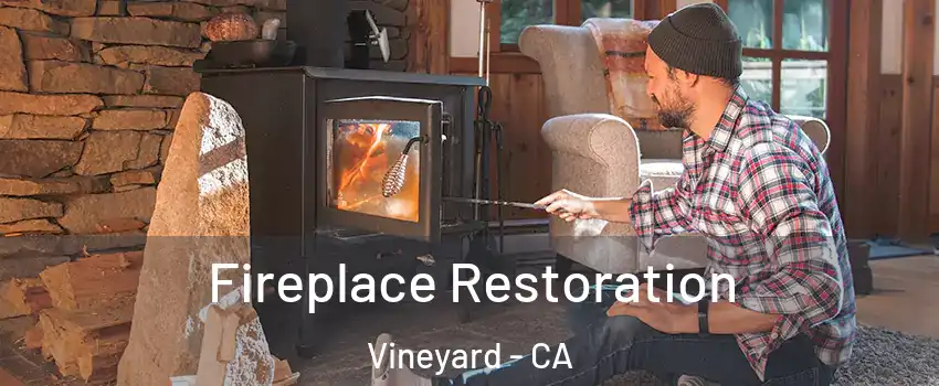  Fireplace Restoration Vineyard - CA