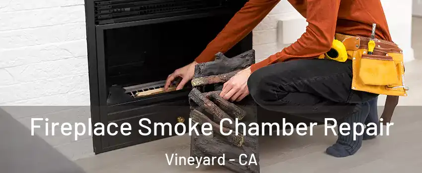 Fireplace Smoke Chamber Repair Vineyard - CA