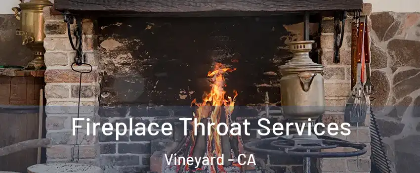  Fireplace Throat Services Vineyard - CA
