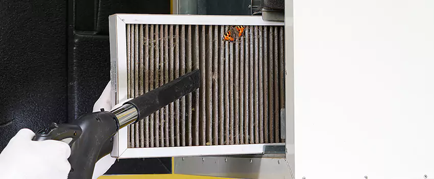 Clogged Air Duct Cleaning Process in Vineyard, CA