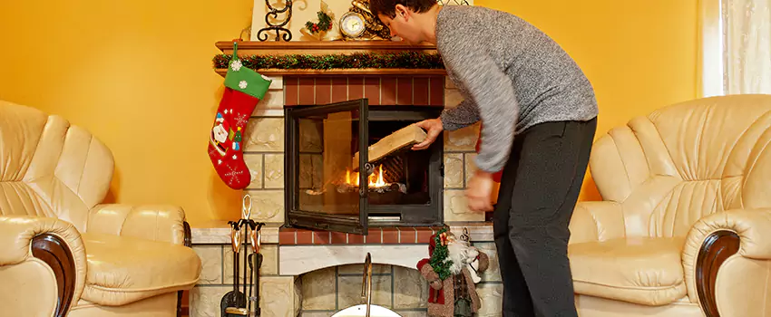 Gas to Wood-Burning Fireplace Conversion Services in Vineyard, California