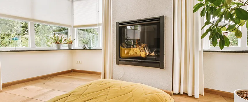 Residential Fireplace Ceramic Glass Installation in Vineyard, CA