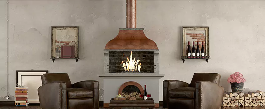 Thelin Hearth Products Providence Pellet Insert Fireplace Installation in Vineyard, CA