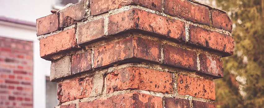 Cracked Chimney Bricks Repair Cost in Vineyard, California