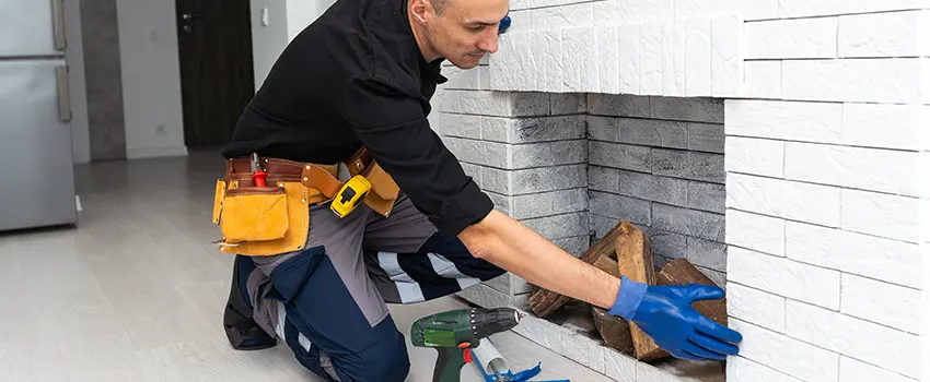 Fireplace Damaged Damper Frame Repair Services in Vineyard, California