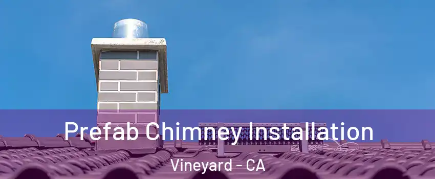  Prefab Chimney Installation Vineyard - CA